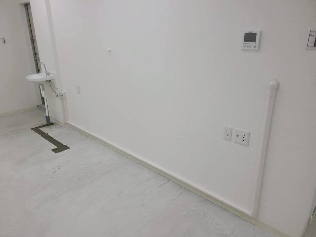 給水管・排水管延長工事 after