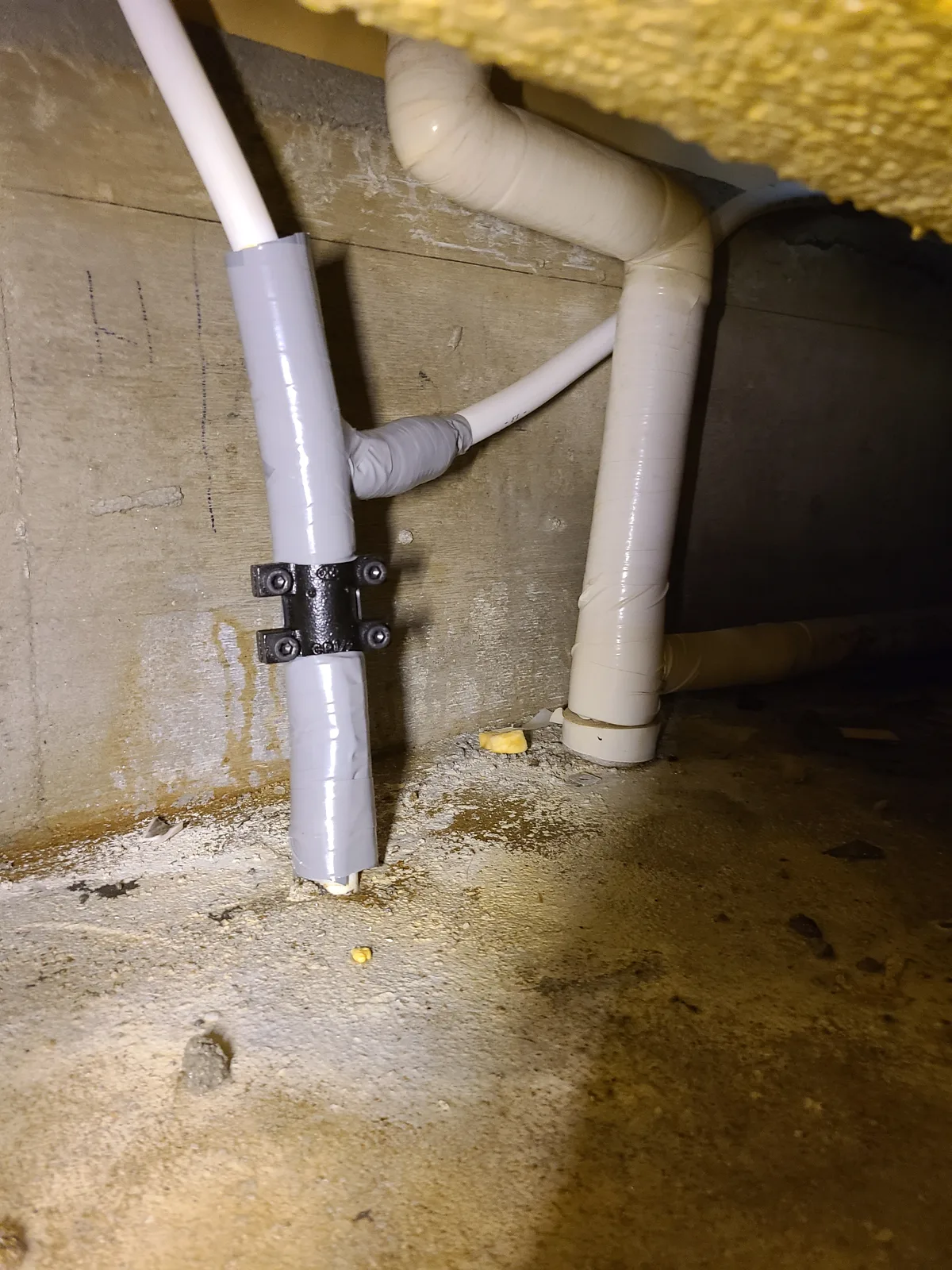 給湯管漏水修理 after