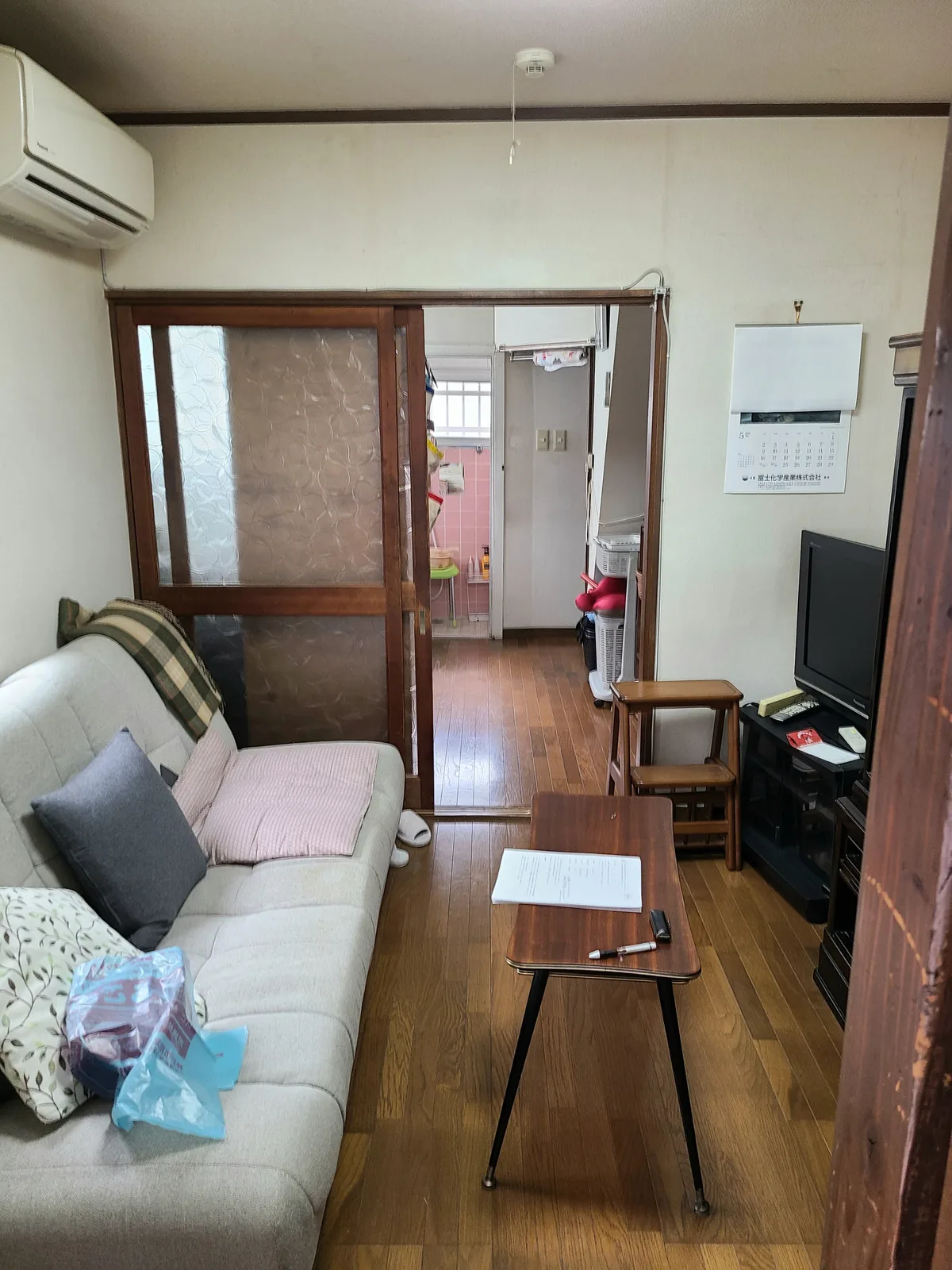 築７０年戸建て１階フルリノベーション before