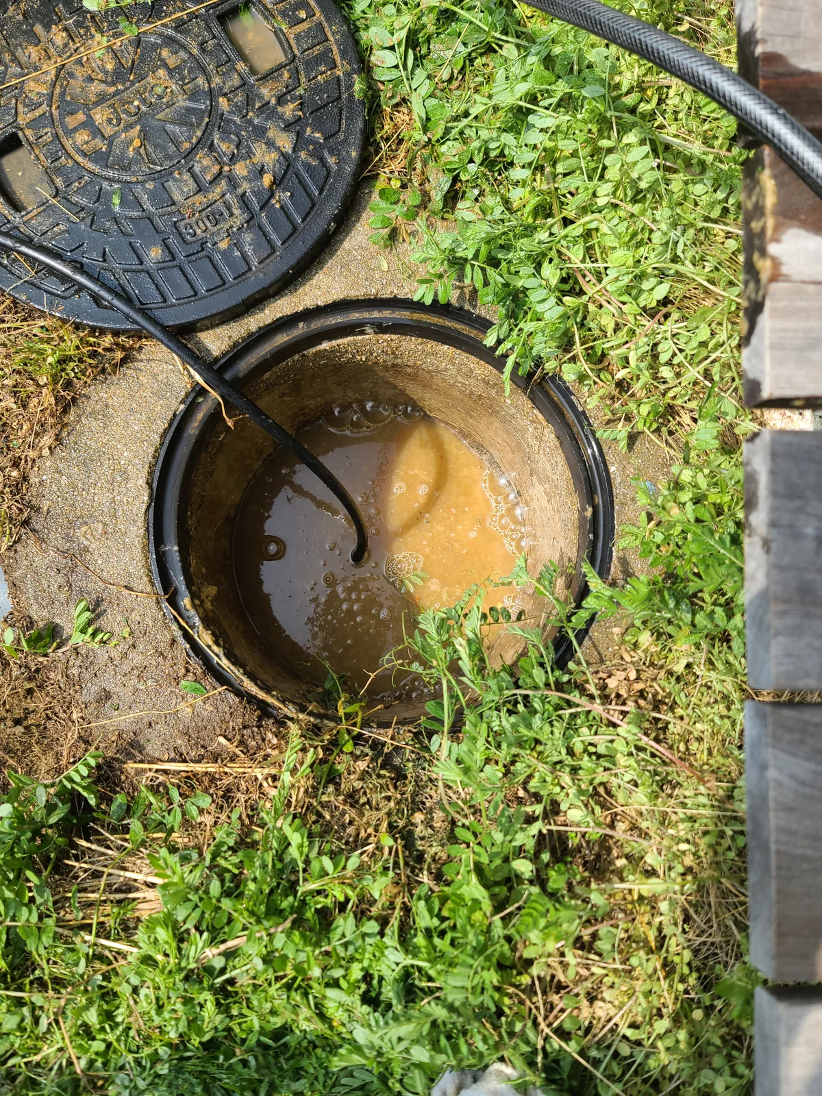 排水管詰まり高圧洗浄 before